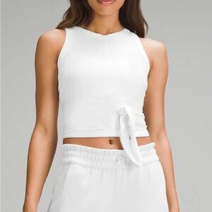 Lululemon It’s a Tie White Tank